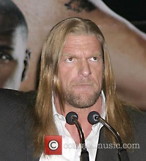 Triple H  Press conference at the Hard Rock Cafe Times Square for WrestleMania XXIV taking place on Sunday, March...