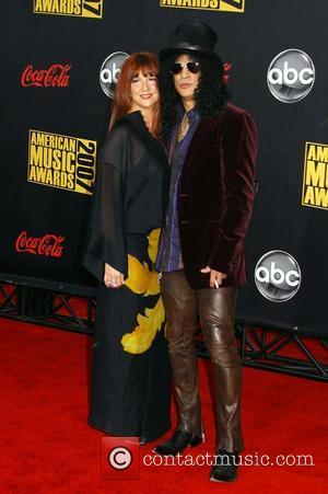 Slash and Guest 2007 American Music Awards held at the at the Nokia Theatre - Arrivals Los Angeles, California -...