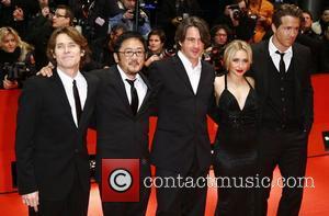 Willem Dafoe, Dennis Lee, Marco Weber,Hayden Panettiere, Ryan Reynolds Berlin Film Festival 2008 (Berlinale) Fireflies In The Garden premiere Berlin,...