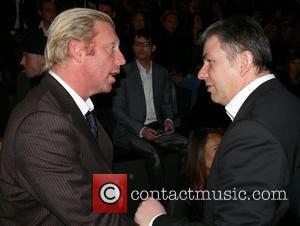 Boris Becker, Klaus Wowereit Mercedes Benz Fashion Week Berlin 2008 - Autumn/Winter Hugo by Hugo Boss fashion show at the...