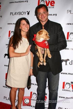 Bob Saget and guest Much Love's Bow Wow Wow Animal Rescue Benefit at the Playboy Mansion - Arrivals Los Angeles,...
