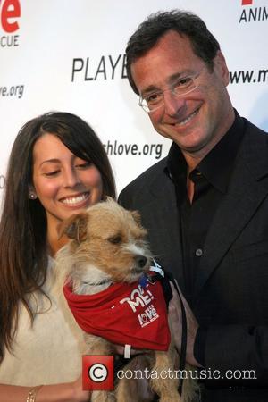 Bob Saget and guest Much Love's Bow Wow Wow Animal Rescue Benefit at the Playboy Mansion - Arrivals Los Angeles,...