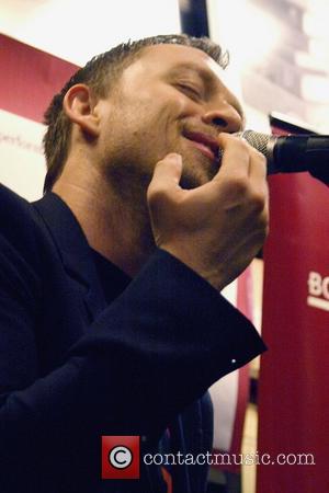 Darren Hayes performs and signs copies of his new CD 'This Delicate Thing We've Made' at Borders Columbus Circle New...