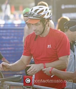 David Duchovny takes part in the Nautica Malibu Triathlon Malibu, California - 16.09.07