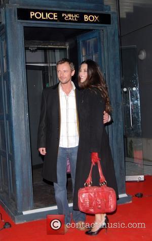 John Simm and guest 'Dr Who' screening of the christmas episode 'Voyage of the Damned' at the Science Museum London,...