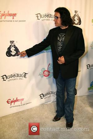 Gene Simmons Launch party for the Dussault Apparel Motel store on Melrose Avenue - Arrivals  Los Angeles, California -...