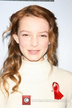 Dakota Blue Richards at the New York premiere of 'The Golden Compass' at the Ziegfeld Theater -- Arrivals New York...