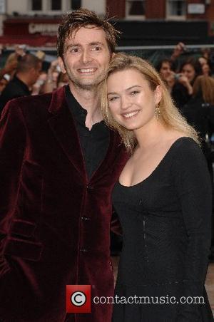 David Tennant and Sophia Myles UK Premiere of 'Harry Potter and the Order of the Phoenix' held at the Odeon...