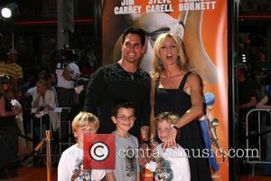 Don Diamont, Cindy Ambuel, Luca, Anton and David  'Horton Hears a Who' premiere Mann's Village Theater Los Angeles, California...