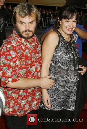 Jack Black and Tanya Haden Los Angeles Premiere of 'Iron Man' held at  Grauman's Chinese Theatre Hollywood, California -...