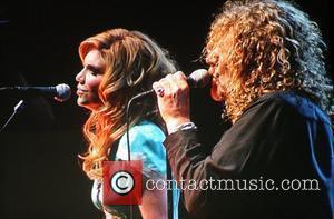 Alison Krauss and Robert Plant performing in concert at the Wembley Arena London, England - 22.05.08