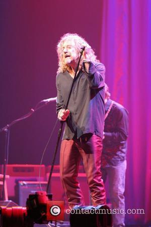 Robert Plant performing in concert at the Wembley Arena London, England - 22.05.08