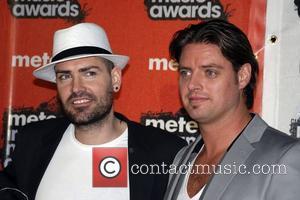 Shane Lynch and Keith Duffy Meteor Irish Music Awards at the RDS - Arrivals Dublin, Ireland - 15.02.08