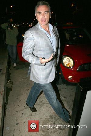 Morrissey  leaving STK restaurant West Hollywood, California, USA - 14.04.08