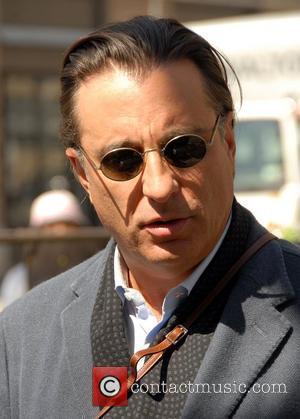 Andy Garcia on the film set of 'New York, I Love You' New York City, USA - 18.04.08