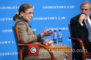 Justice Ruth Bader Ginsburg, Dean T. Alexander Aleinikoff The Supreme Court Fellows along with Georgetown Law School invited Brenda Hale,...