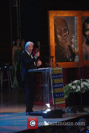 Richard Gere  is honored with The Marian Anderson Award in a gala held at The Kimmel Center for the...