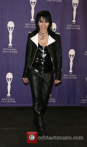 Joan Jett 2008 Rock and Roll Hall of Fame at Waldorf-Astoria hotel - Press Room New York City, USA -...