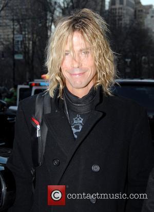 Duff McKagan outside his hotel New York City, USA - 31.12.07