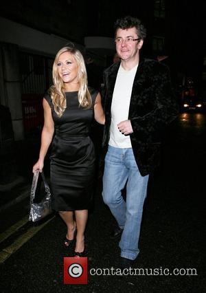Suzanne Shaw and Joe Pasquale arrive at the Soho Hotel London, England - 29.02.08