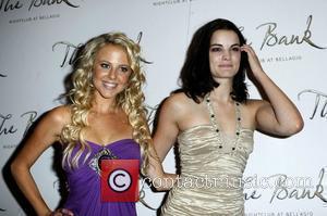 Chelan Simmons and Jamie Alexander 2 - Way Birthday hosted by the cast of Kyle XY at The Bank night...