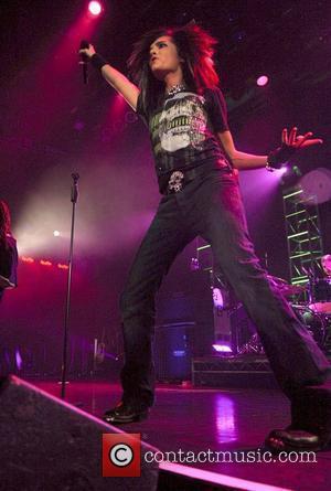 Bill Kaulitz of Tokio Hotel performing live at the Avalon Theatre Hollywood, California - 13.05.08