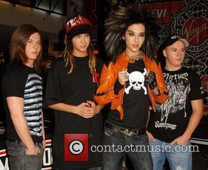 Tokio Hotel  at an album signing at Virgin Megastore in Times Square New York City, USA - 06.05.08