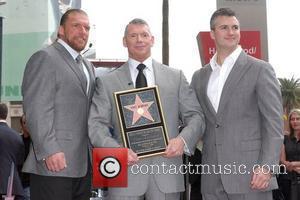 Triple H, Vince McMahon, Shane McMahon Vince McMahon honoured with the 2357th Star on the Hollywood Walk Of Fame on...