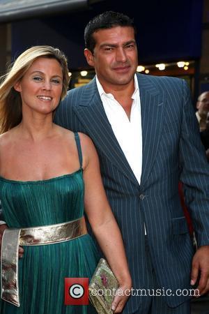 Tamer Hassan with his wife Premiere of Cass held at the Empire cinema London, England - 28.07.08