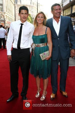 Tamer Hassan with his wife and son Premiere of Cass held at the Empire cinema London, England - 28.07.08