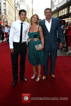 Tamer Hassan with his wife and son Premiere of Cass held at the Empire cinema London, England - 28.07.08