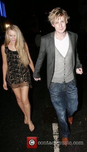 Gerard McCarthy and guest arriving at Chris fountains 21st birthday party held at The Loft Leeds, England - 06.09.08