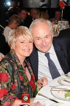 Gloria Hunniford and Guest Cliff Richard's 50th Anniversary Tribute Lunch at the Dorchester Hotel to aid the Variety Club Children's...