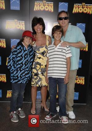 Adrienne Barbeau and family The Los Angeles premiere of 'Fly me to the Moon' at the Direcotrs Guild of America...