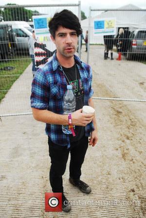Yannis Philippakis of Foals Backstage at Glastonbury Festival - Day One Somerset, England - 27.06.08
