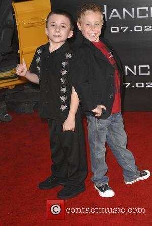 Atticus Shaffer and Jae Head Los Angeles premiere of 'Hancock' held at the Grauman's Chinese Theatre - Arrivals Hollywood, California...