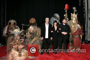 Ron Perlman, Selma Blair and Guillermo de Toro The 'Hellboy 2: The Golden Army' premiere at the Mann Village Theater...