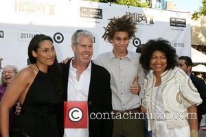 Ron Perlman and family The 'Hellboy 2: The Golden Army' premiere at the Mann Village Theater Los Angeles, California -...