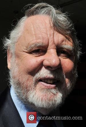 Former hostage in Lebanon, Terry Waite, attends preview of items that Jerry Hall is auctioning off in aid of homeless...