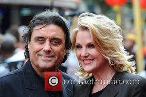 Ian McShane and Guest 'Kung Fu Panda' UK Premiere held at the Vue Leicester Square - Arrivals London, England -...