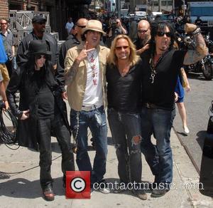 Nikki Sixx, Motley Crue, David Letterman, Ed Sullivan Theatre, Vince Neil