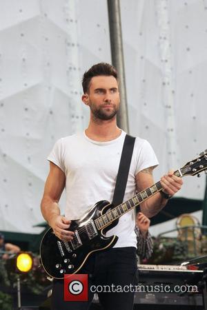 Adam Levine Maroon 5 performs live for 'Good Morning America's Summer Concert Series' in Bryant Park New York City, USA...