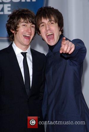 Alex Turner and Miles Kane of The Last Shadow Puppets 2008 Mercury Music Prize held at the Grosvenor House Hotel...