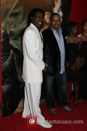 Wesley Snipes, Terrence Blanchard Spike Lee Joint premiere of Miracle at St. Anna held at the Ziegfeld Theatre - Arrivals...