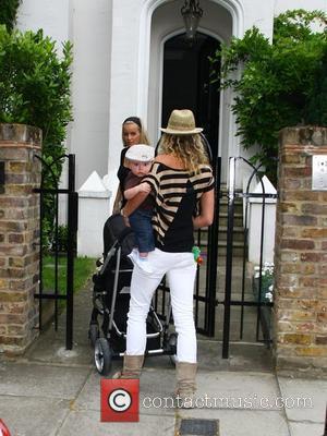 Davinia Taylor and Jenny Frost  return to Taylor's home before meeting Kate Moss and Jamie Hince and taking a...