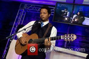 Terrence Howard Performs at the Niche Media Michigan Avenue Launch Party hosted by Cindy Crawford at The James Hotel in...