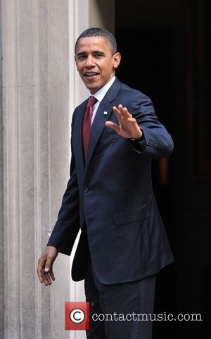 US presidential candidate Barack Obama arrives at 10 Downing Street for talks with British Prime Minister Gordon Brown London, England...