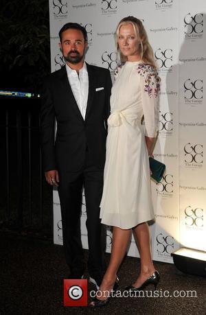 Joely Richardson and Evgeny Lebedev The Serpentine Gallery summer party - arrivals London, England - 9.09.08