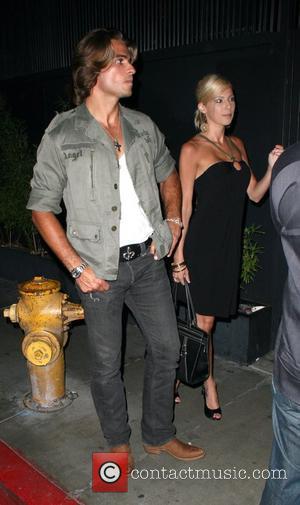 Taylor Kitsch with his girlfriend outside Foxtail in West Hollywood Los Angeles, California - 18.06.08