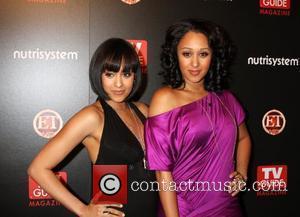 Tia Mowry & Tamara Mowry arriving at the TV Guide Magazine Sexiest Stars Party at the Sunset Towers Hotel in...
